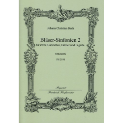 Bläser-Sinfonien 4-6 - Stimmensatz - Johann Sebastian Bach / Arr. Fritz Stein