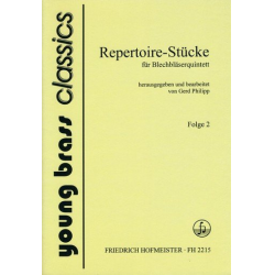 Repertoire-Stuücke für Blechbläserquintett Folge 2 -Gerd Philipp