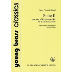 Suite II aus der "Wassermusik" (HWV 349) -Georg Friedrich Händel (George Frederic Handel) / Arr.Gerd Philipp