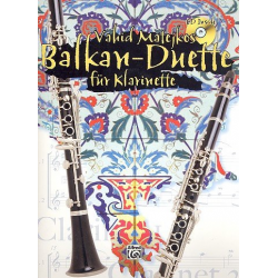 Balkan - Duette für Klarinette - CD - Vahid Matejko