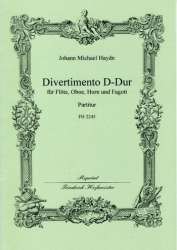 Divertimento D-Dur - Partitur - Johann Michael Haydn / Arr. Richard Lauschmann