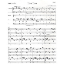 Tico-Tico - Mandolinenorchester - Partitur -Zequinha de Abreu