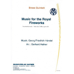 Music for the Royal Fireworks -Georg Friedrich Händel (George Frederic Handel) / Arr.Gerhard Hafner