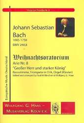 Grosser Herr und starker König Aria Nr. 8 (D-Dur) - Johann Sebastian Bach