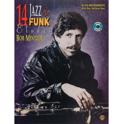 14 Jazz & Funk Etudes - B-Flat Instruments (Tenor Sax, Soprano Sax, Clarinet) - Bob Mintzer