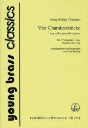 Vier Charakterstücke aus "Musique héroique" - Georg Philipp Telemann / Arr. Gerd Philipp