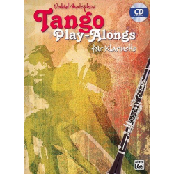 Tango Play-alongs fur Klarinette (Bk/CD) - Vahid Matejko