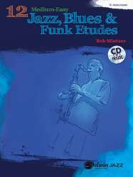 12 Medium Easy Jazz Etudes E Flat (+CD) - Bob Mintzer