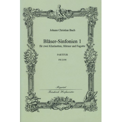 Bläser-Sinfonien 1-3 - Partitur - Johann Sebastian Bach / Arr. Fritz Stein