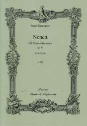 Nonett für Blasinstrumente op. 79 / Stimmen - Franz Krommer