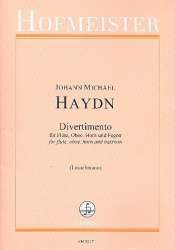 Divertimento D-Dur - Stimmensatz - Johann Michael Haydn / Arr. Richard Lauschmann