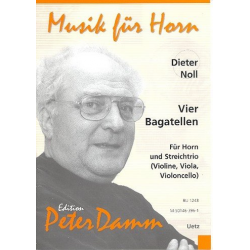 Vier Bagatellen -Dieter Noll / Arr.Peter Damm