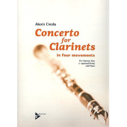 Concerto for Clarinets in 4 movements - Alexis Ciesla