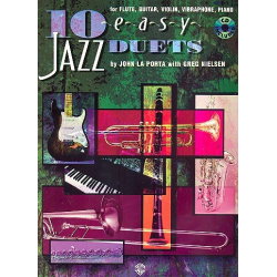 10 Easy Jazz Duets for Flute, Guitar, Violin, Vibraharp, Piano - J. La Porta & G. Nielsen