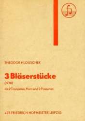 Drei Bläserstücke (1970) - Theodor Hlouschek