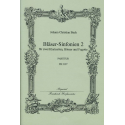 Bläser-Sinfonien 4-6 - Partitur - Johann Sebastian Bach / Arr. Fritz Stein
