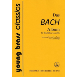 Das Bach Album für Blechbläserensemble -Johann Sebastian Bach / Arr.Gerd Philipp