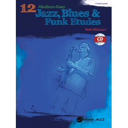 12 Medium Easy Jazz Etudes C (+CD) - Bob Mintzer