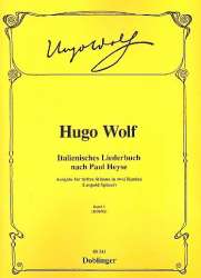 Italienisches Liederbuch Band 1 - Hugo Wolf