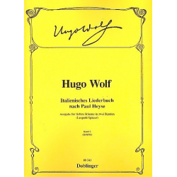 Italienisches Liederbuch Band 1 - Hugo Wolf