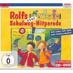 Rolfs neue Schulweg-Hitparade (+CD+DVD) - Rolf Zuckowski