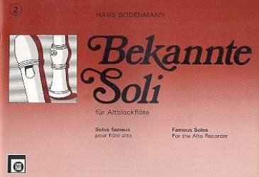 Bekannte Soli, Heft 2 - Hans Bodenmann