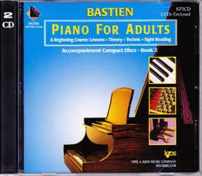 Piano for adults vol.2 (2 CD's) - Jane Smisor Bastien