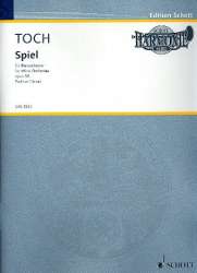 Spiel für Blasorchester  op. 39 (Partitur) - Ernst Toch