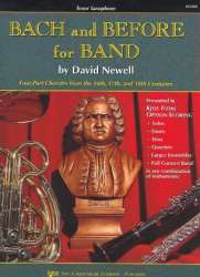 Bach and Before for Band - Book 1 - Bb Tenor Saxophone -Johann Sebastian Bach / Arr.David Newell