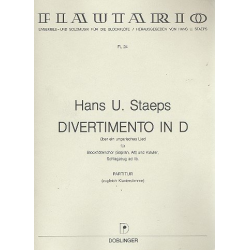 Divertimento D-Dur - Hans Ulrich Staeps