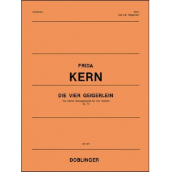 Die vier Geigerlein op. 73 - Frida Kern