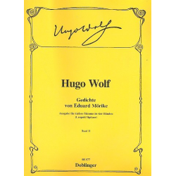 Gedichte von Eduard Mörike Band 2 -Hugo Wolf