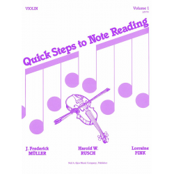 Quick Steps to Note Reading vol.1 : - Harold W. Rusch