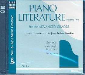 Piano Literature vol. 5 - CD - James Bastien