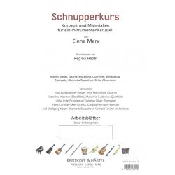 Schnupperkurs : Ergänzung Klarinette/Saxophon - Elena Marx