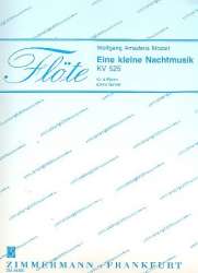 Eine kleine Nachtmusik KV 525 für 4 Flöten - Wolfgang Amadeus Mozart / Arr. Doris Geller