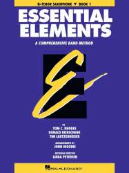 Essential Elements Band 1 - 07 Tenorsaxophon in Bb englisch - Tom C. Rhodes