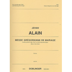 Messe gregorienne de mariage - Jehan Alain