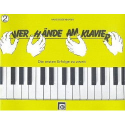 Vier Hände am Klavier, Bd. 2 - Hans Bodenmann
