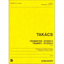 Trompeten-Studio op. 99 Band 2 - Jenö Takacs