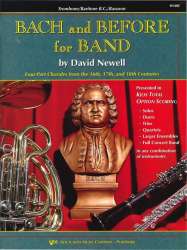 Bach and Before for Band - Book 1 - C Trombone / Baritone / Euphonium / Bassoon -Johann Sebastian Bach / Arr.David Newell