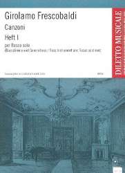 Canzoni Heft 1 -Girolamo Frescobaldi