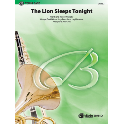 Lion Sleeps Tonight, The (concert band) -Luigi Creatore / Arr.Paul Cook