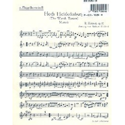 Hoch Heidecksburg op.10 : für Blasorchester - Rudolf Herzer / Arr. Richard Hubert