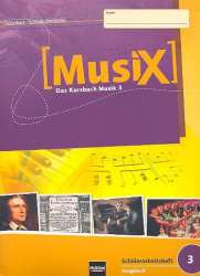 MusiX - Das Kursbuch Musik 3 (Klasse 9/10) : - Markus Detterbeck