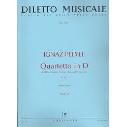 Quartetto in D B. 381 - Ignaz Joseph Pleyel