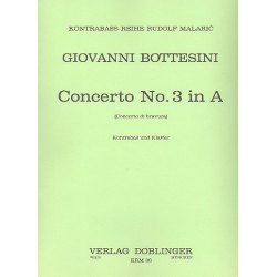 Concerto Nr. 3 A-Dur - Giovanni Bottesini