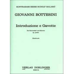Introduzione e Gavotte A-Dur - Giovanni Bottesini