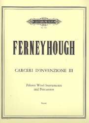Carceri d'Invenzione 2 (für 15 Bläser und Schlagzeug) - Brian Ferneyhough