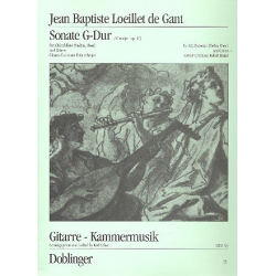 Sonate g-Dur op. 1/3 - Jean Baptiste Loeillet (de Gant)
